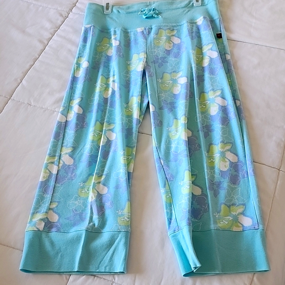 Cuffed Pajama Capri Bottoms Cuffed Pajama Capri Bottoms